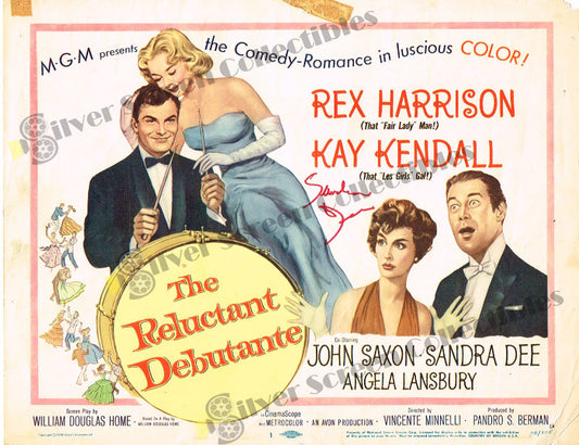 The Reluctant Debutante (1958) - Signed Original U.S. Lobby Card (11" x 14")