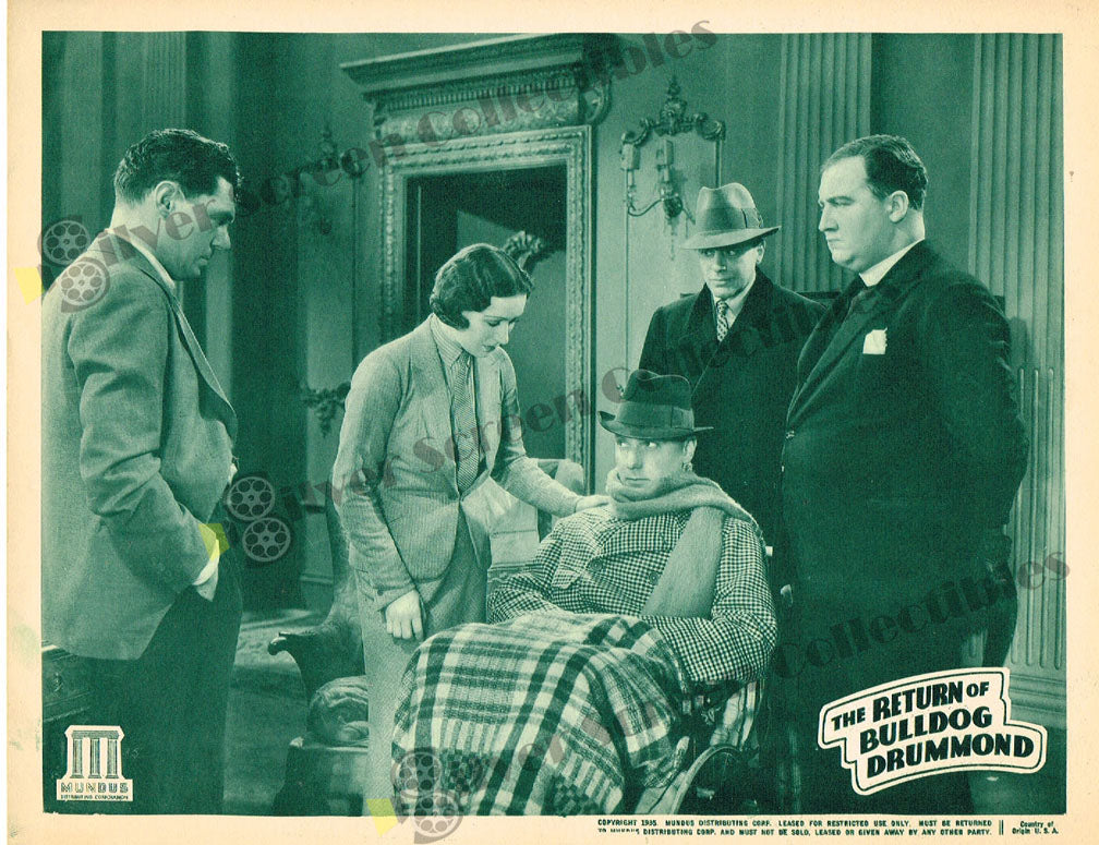 The Return of Bulldog Drummond (1934) - Original U.S. Lobby Card (11" x 14")