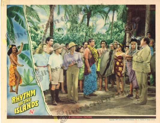 Rhythm of the Islands (1943) - Original U.S. Lobby Card (11" x 14")