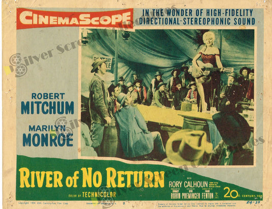 River of No Return (1954) - Original U.S. Lobby Card (11" x 14")