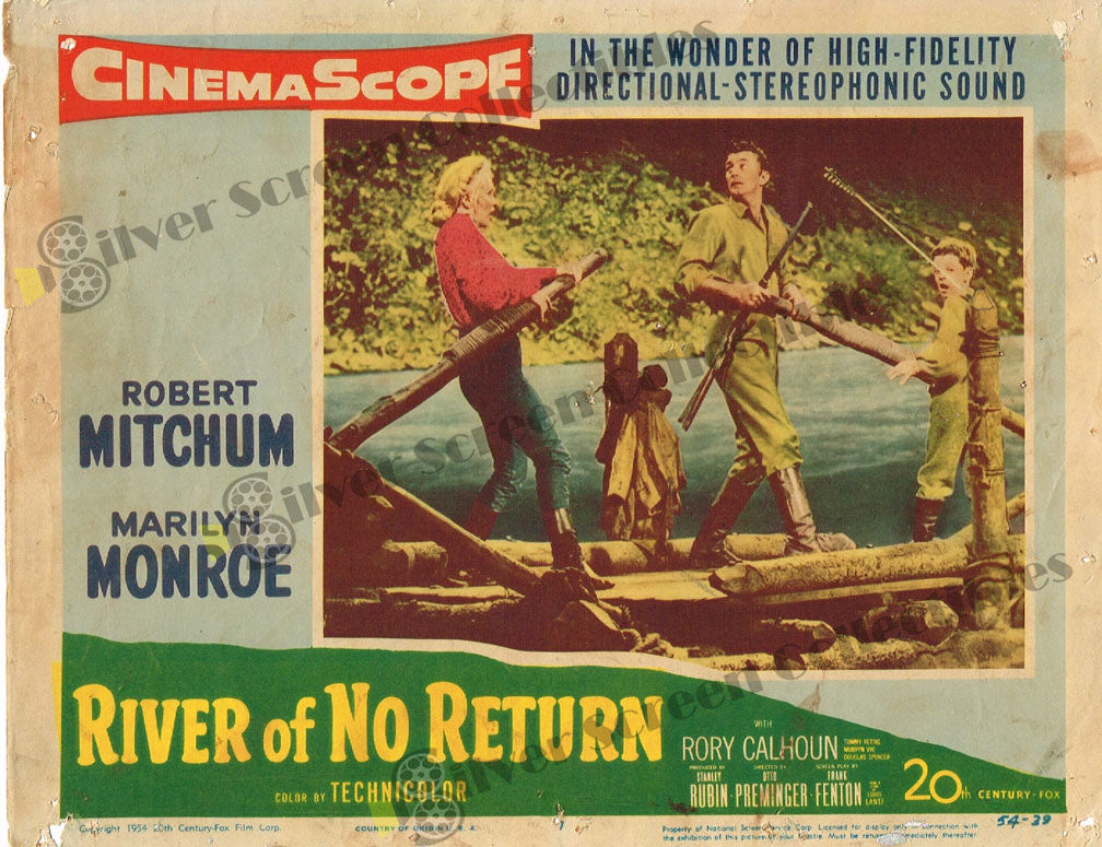 River of No Return (1954) - Original U.S. Lobby Card (11" x 14")