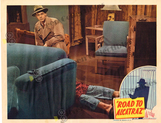 Road to Alcatraz (1945) - Original U.S. Lobby Card (11" x 14")