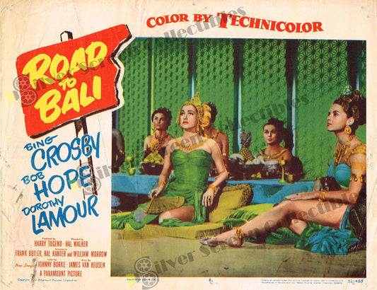 Road to Bali (1953) - Original U.S. Lobby Card (11" x 14")
