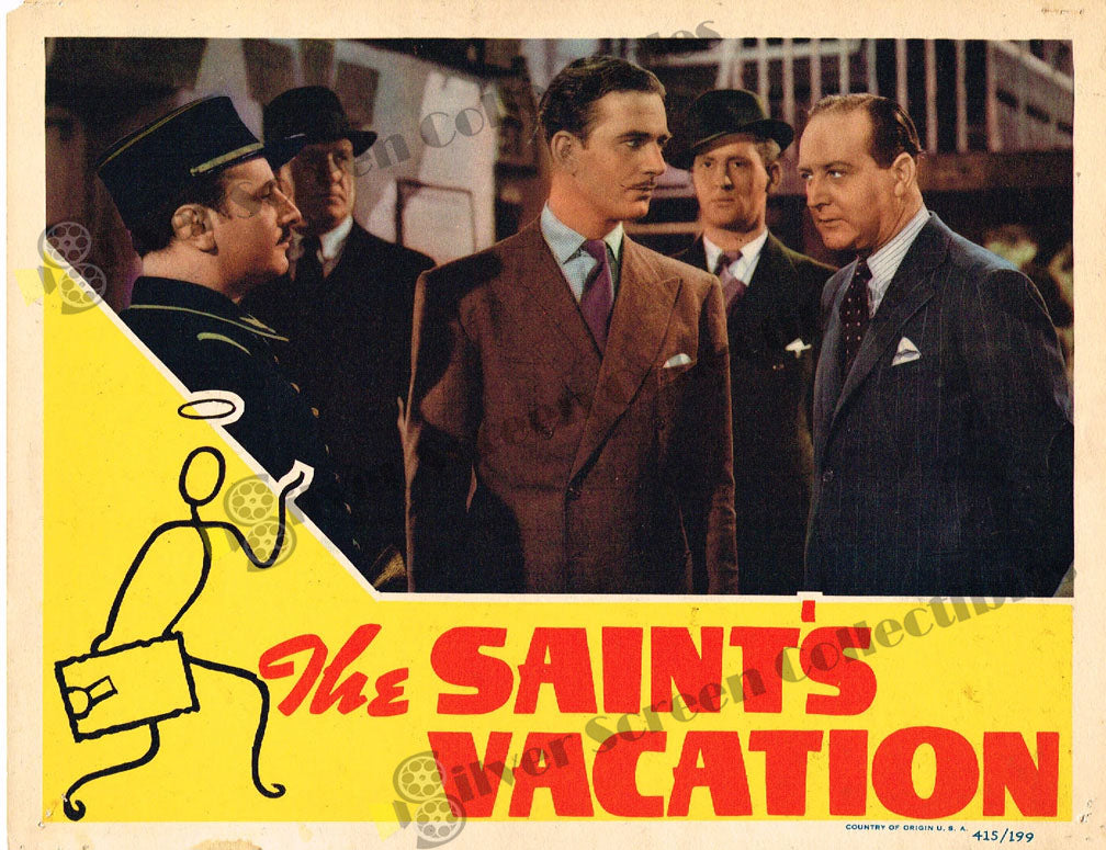 The Saint's Vacation (1941) - Original U.S. Lobby Card (11" x 14")