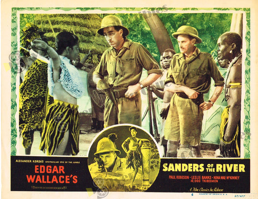 Sanders of the River (1935) - Original U.S. Lobby Card (11" x 14")