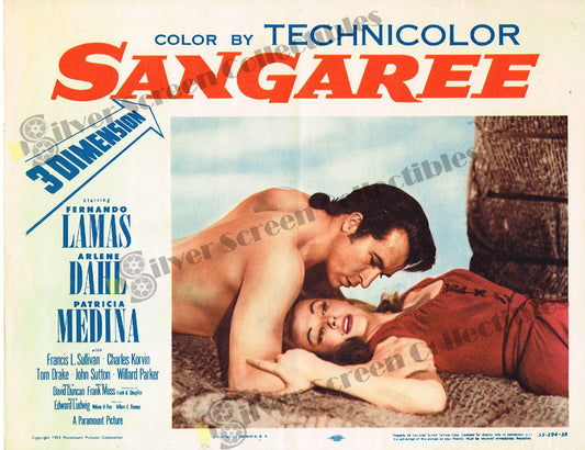 Sangaree (1953) - Original U.S. Lobby Card (11" x 14")
