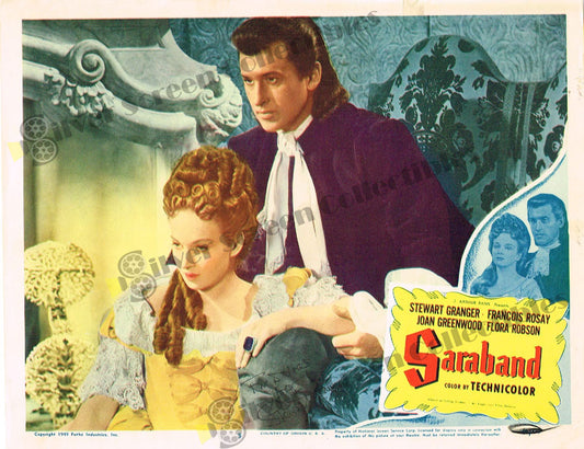 Saraband for Dead Lovers (1948) - Signed Original U.S. Lobby Card (11" x 14")