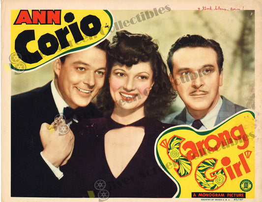 Sarong Girl (1943) - Original U.S. Lobby Card (11" x 14")