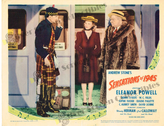 Sensations of 1945 (1944) - Original U.S. Lobby Card (11" x 14")