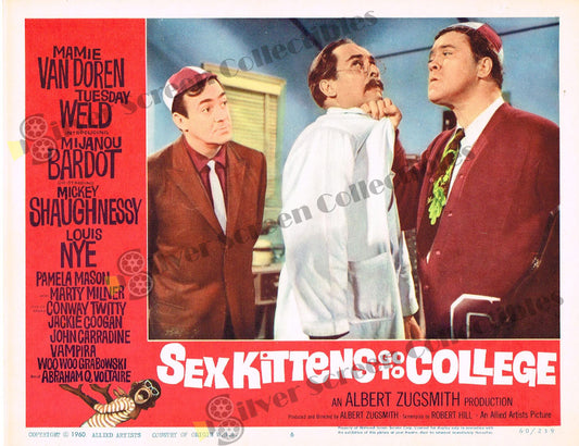 Sex Kittens Go to College (1960) - Original U.S. Lobby Card (11" x 14")
