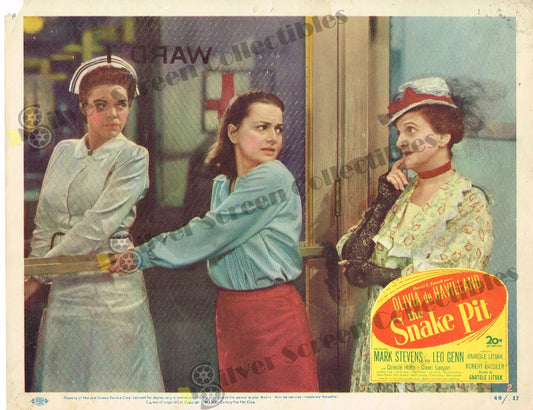 The Snake Pit (1948) - Original U.S. Lobby Card (11" x 14")