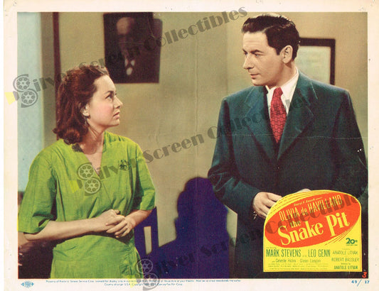 The Snake Pit (1948) - Original U.S. Lobby Card (11" x 14")