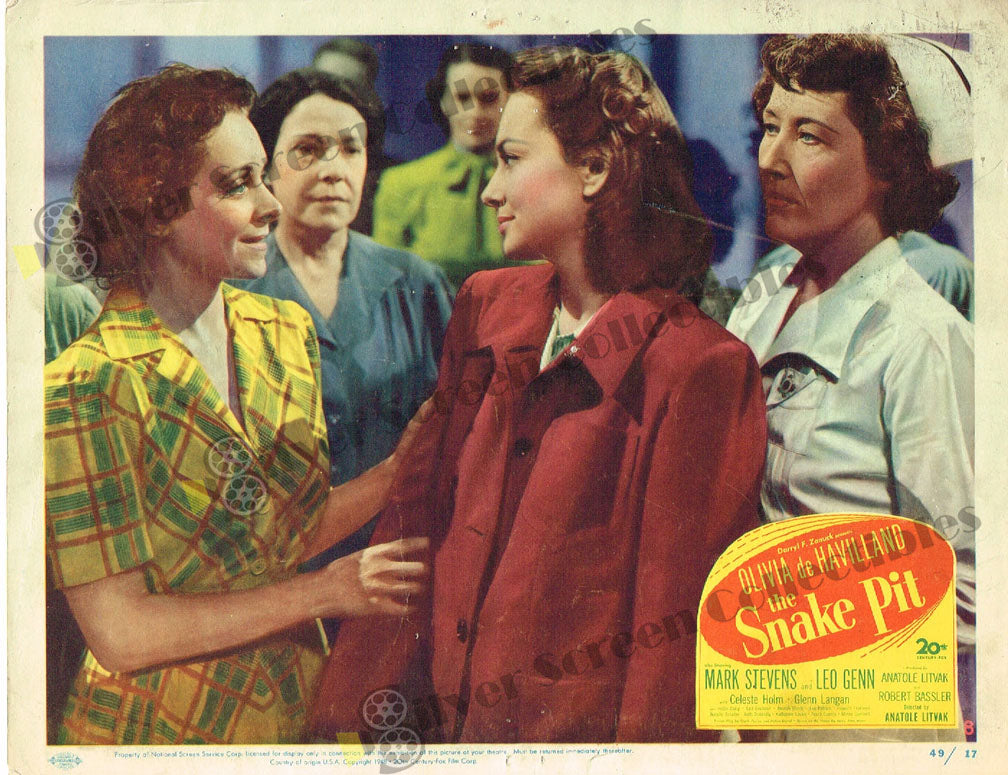The Snake Pit (1948) - Original U.S. Lobby Card (11" x 14")