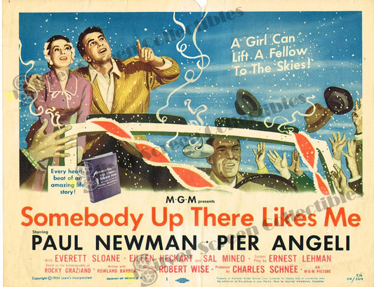 Somebody Up There Likes Me (1956) - Original U.S. Lobby Card (11" x 14")