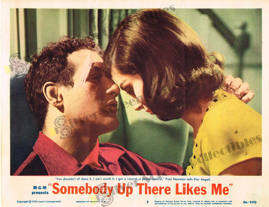 Somebody Up There Likes Me (1956) - Original U.S. Lobby Card (11" x 14")