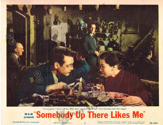 Somebody Up There Likes Me (1956) - Original U.S. Lobby Card (11" x 14")