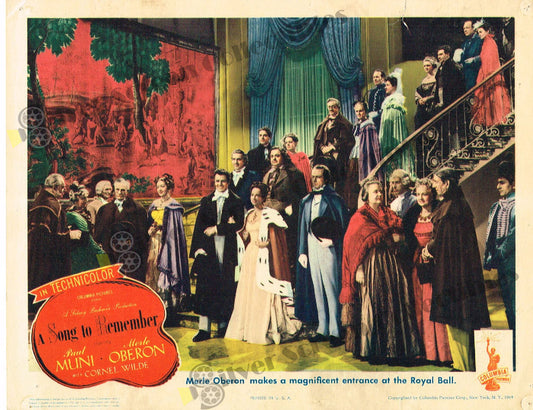A Song to Remember (1945) - Original U.S. Lobby Card (11" x 14")