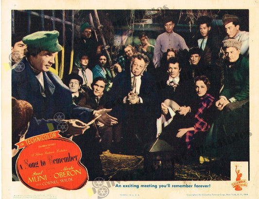 A Song to Remember (1945) - Original U.S. Lobby Card (11" x 14")