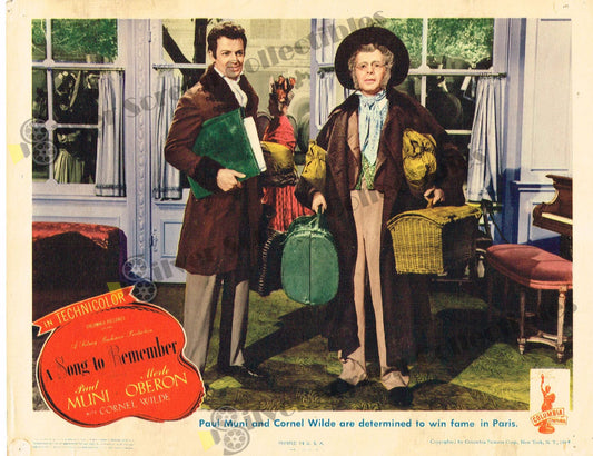 A Song to Remember (1945) - Original U.S. Lobby Card (11" x 14")