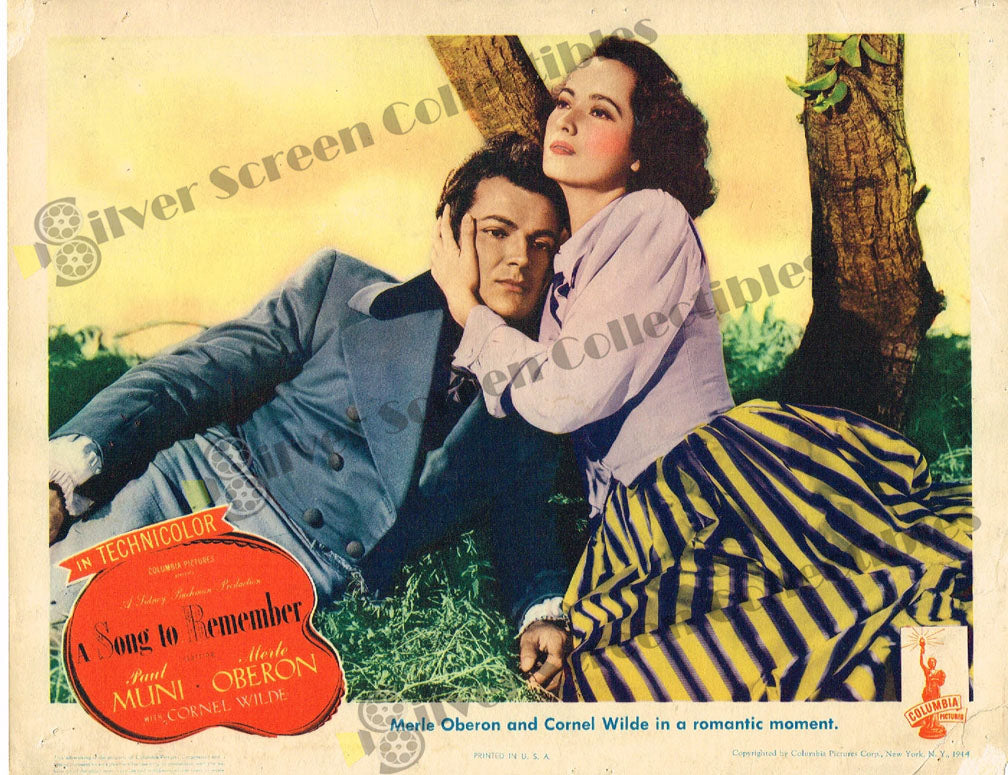 A Song to Remember (1945) - Original U.S. Lobby Card (11" x 14")