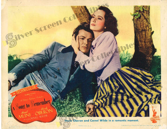 A Song to Remember (1945) - Original U.S. Lobby Card (11" x 14")