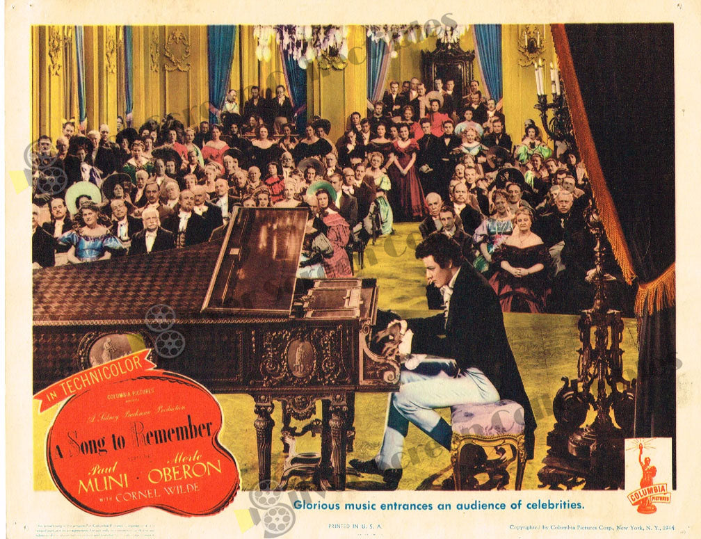 A Song to Remember (1945) - Original U.S. Lobby Card (11" x 14")