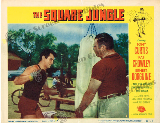The Square Jungle (1955) - Original U.S. Lobby Card (11" x 14")