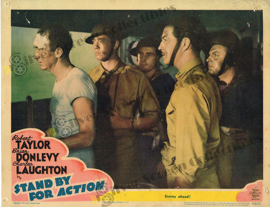 Stand by for Action (1942) - Original U.S. Lobby Card (11" x 14")