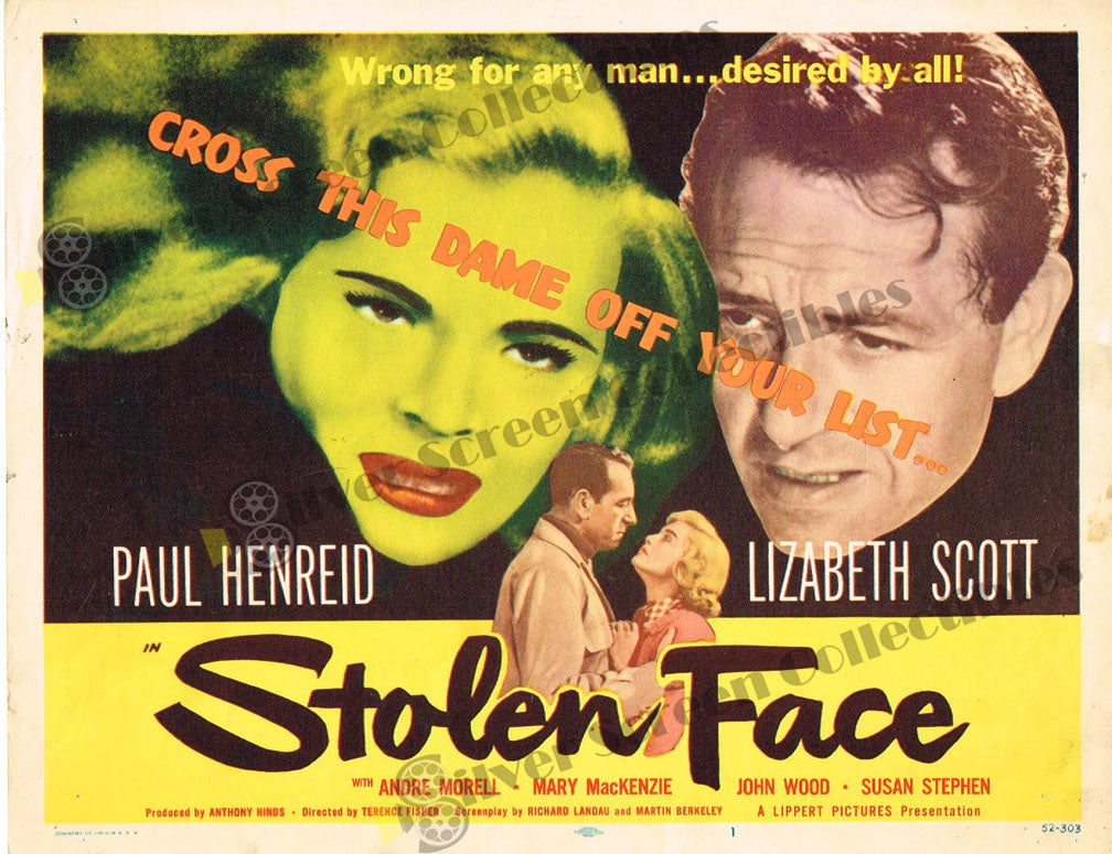 Stolen Face (1952) - Original U.S. Lobby Card (11" x 14")