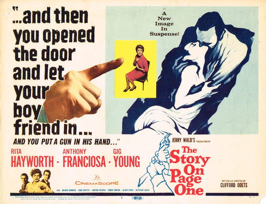 The Story on Page One (1959) - Original U.S. Lobby Card (11" x 14")