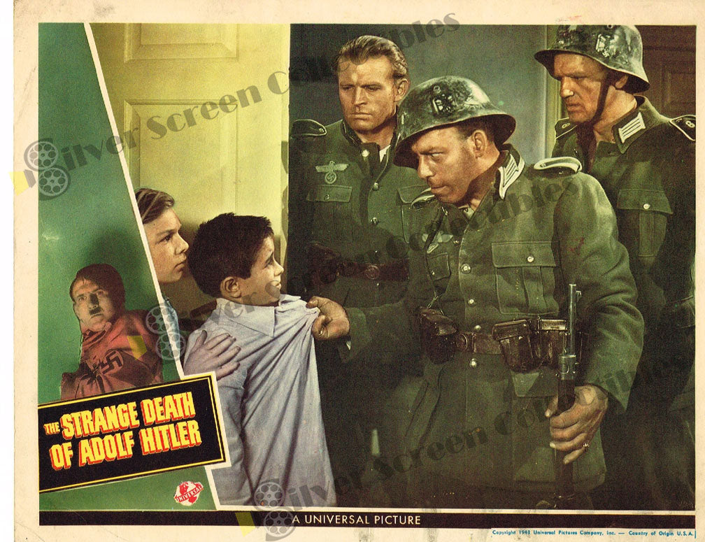 The Strange Death of Adolf Hitler (1943) - Original U.S. Lobby Card (11" x 14")