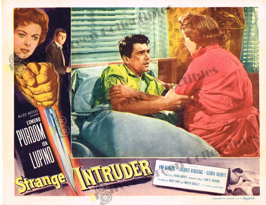 Strange Intruder (1956) - Original U.S. Lobby Card (11" x 14")