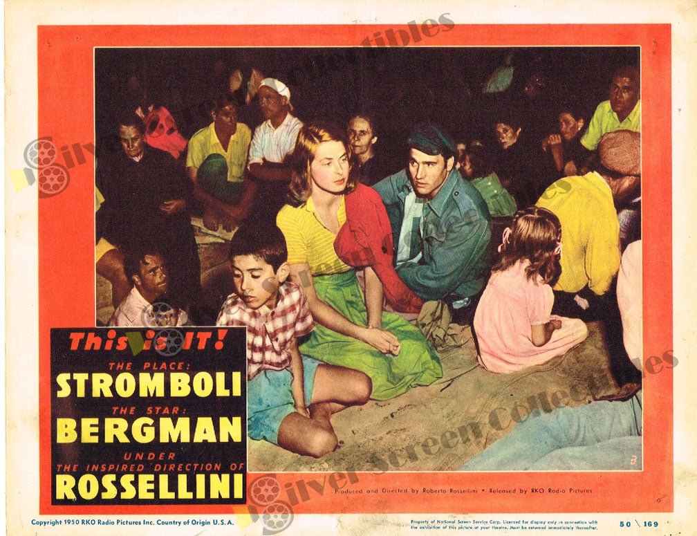 Stromboli (1950) - Original U.S. Lobby Card (11" x 14")