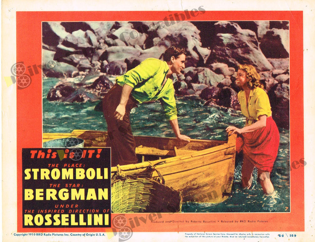 Stromboli (1950) - Original U.S. Lobby Card (11" x 14")