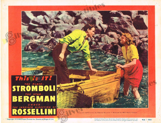 Stromboli (1950) - Original U.S. Lobby Card (11" x 14")