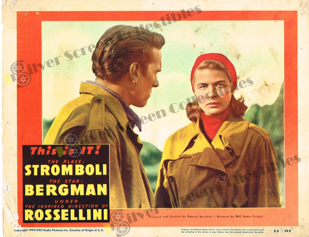 Stromboli (1950) - Original U.S. Lobby Card (11" x 14")