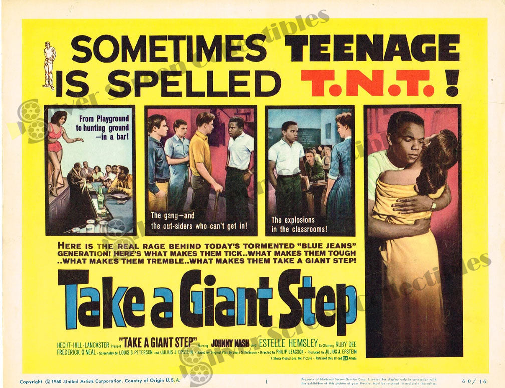 Take a Giant Step (1959) - Original U.S. Lobby Card (11" x 14")