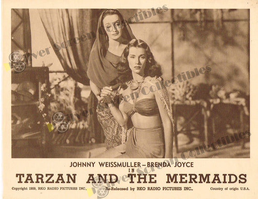 Tarzan and the Mermaids (1948) - Original U.S. Lobby Card (11" x 14")
