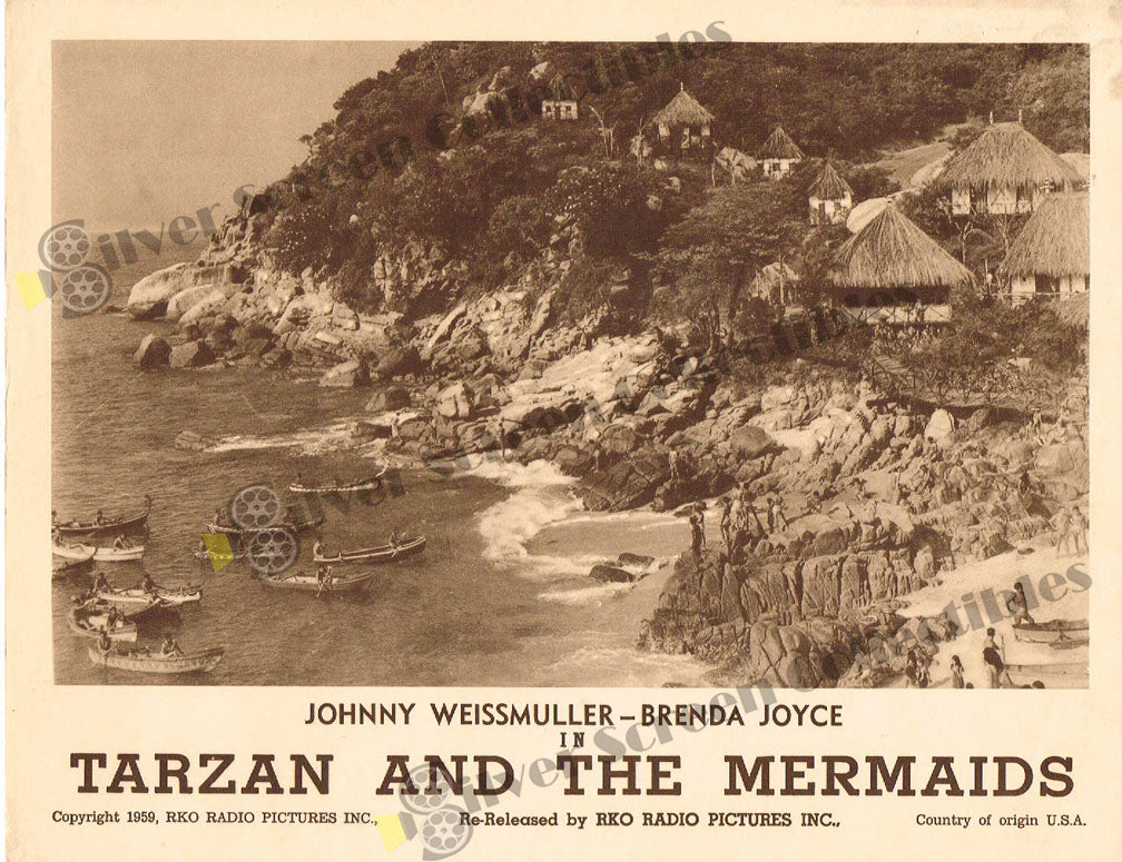 Tarzan and the Mermaids (1948) - Original U.S. Lobby Card (11" x 14")