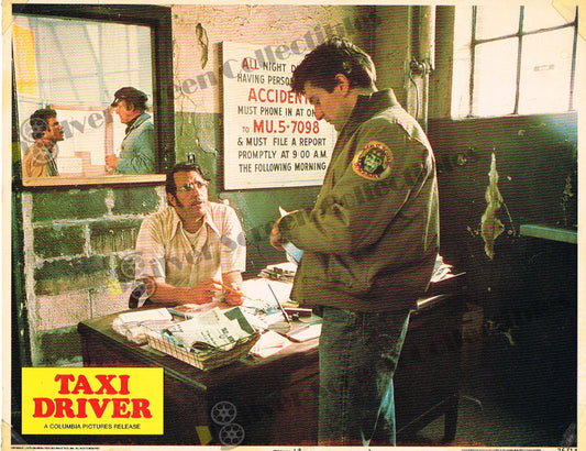 Taxi Driver (1976) - Original U.S. Lobby Card (11" x 14")