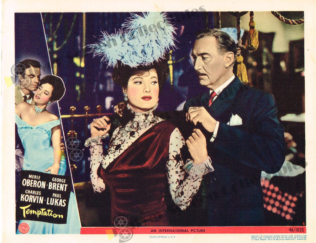 Temptation (1946) - Original U.S. Lobby Card (11" x 14")