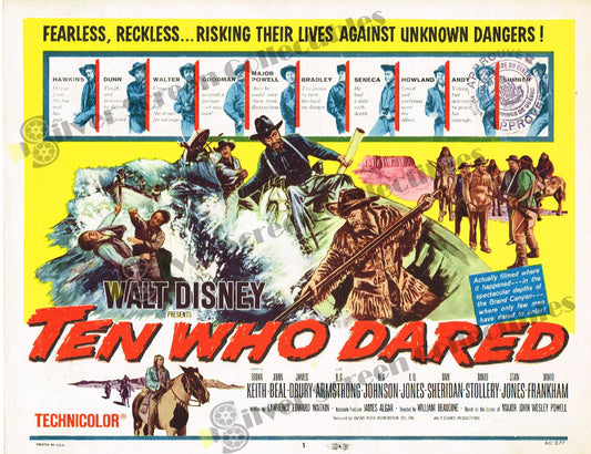 Ten Who Dared (1960) - Original U.S. Lobby Card (11" x 14")
