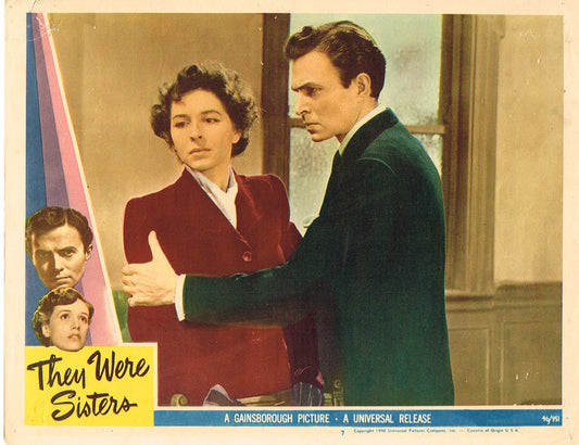 They Were Sisters (1945) - Original U.S. Lobby Card (11" x 14")