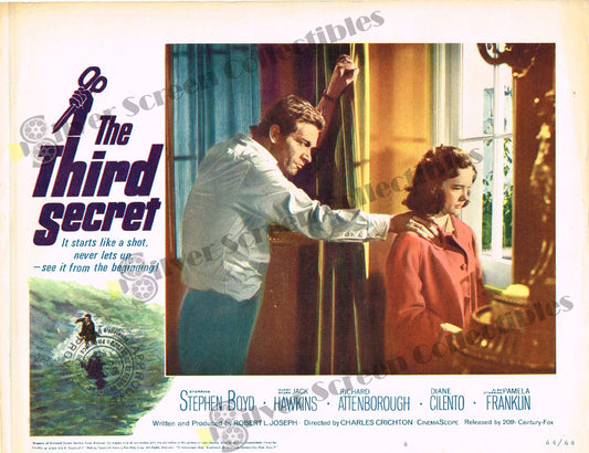 The Third Secret (1964) - Original U.S. Lobby Card (11" x 14")
