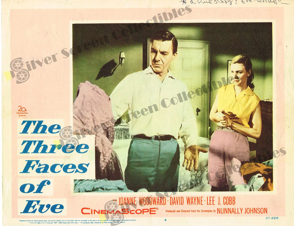 The Three Faces of Eve (1957) - Original U.S. Lobby Card (11" x 14")