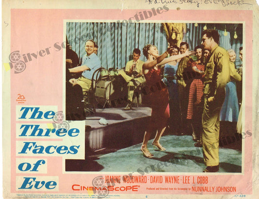 The Three Faces of Eve (1957) - Original U.S. Lobby Card (11" x 14")