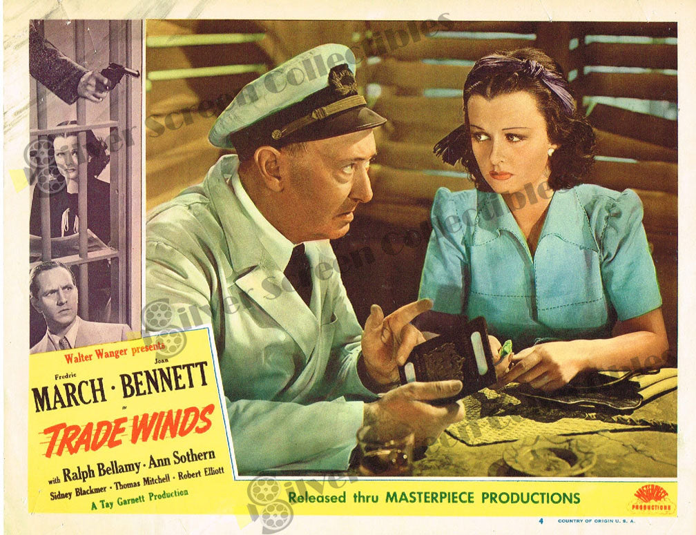 Trade Winds (1938) - Original U.S. Lobby Card (11" x 14")
