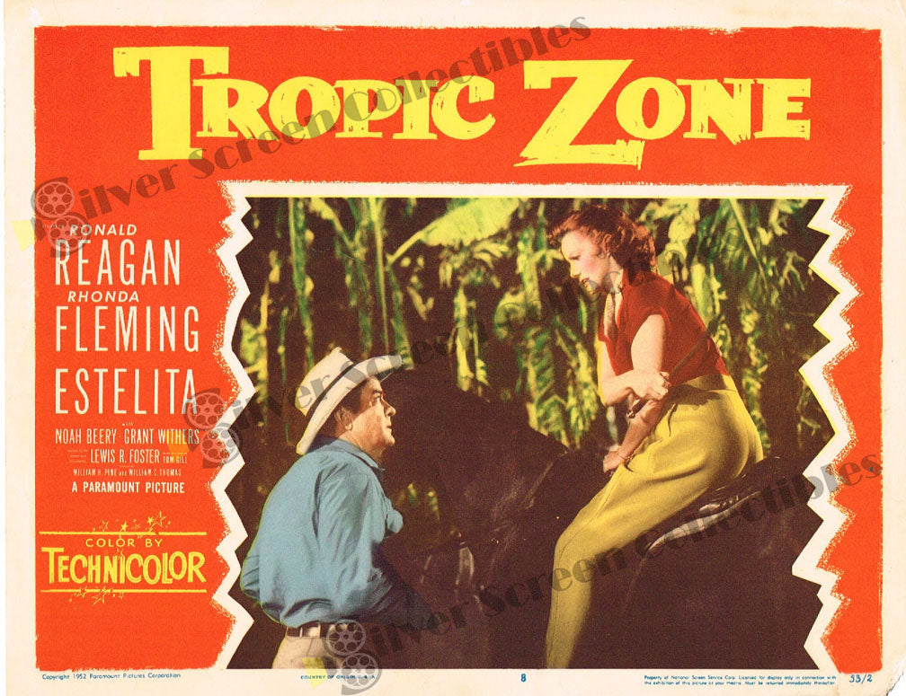 Tropic Zone (1953) - Original U.S. Lobby Card (11" x 14")