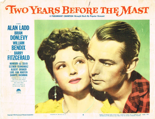 Two Years Before the Mast (1946) - Original U.S. Lobby Card (11" x 14")