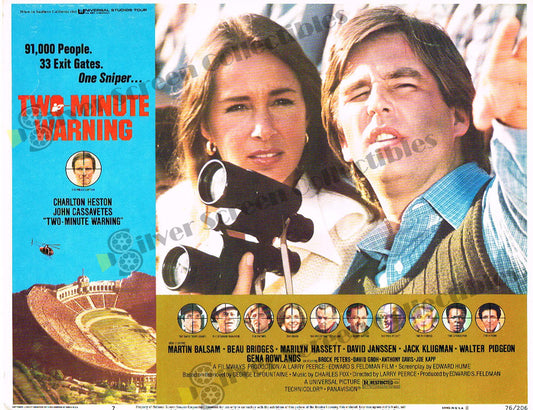 Two-Minute Warning (1976) - Original U.S. Lobby Card (11" x 14")